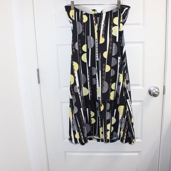 Seafolly Black and Yellow Swim Coverup - Picture 4 of 5